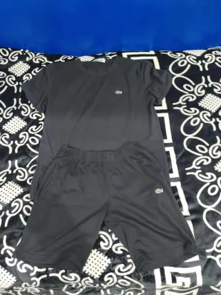 Conjunto Chándal Lacoste Negro