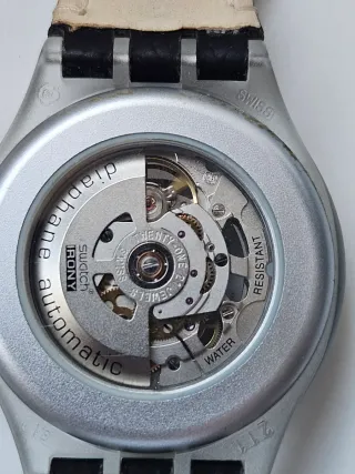 Swatch Diaphane Irony Skeleton Automático