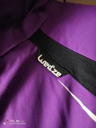 Completo sci viola donna