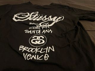 Camiseta Stüssy Negra