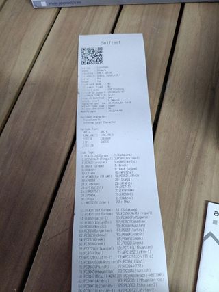 Impresora Térmica de tickets Aprox 80 mm, 200 mm/s