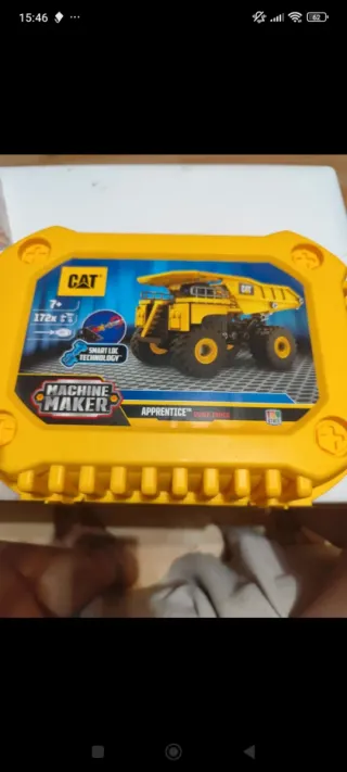 Juguete Tractor CAT Machine Maker