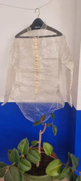 Chubasquero Ciclismo Transparente