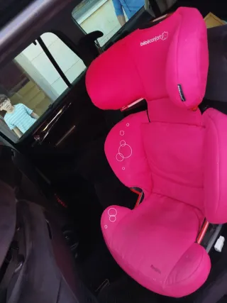 Silla de coche bebé color rojo