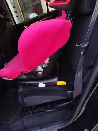 Silla de coche bebé color rojo