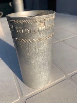 Misurino 1/4 Litro Metallo Vintage