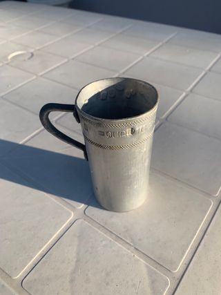 Misurino 1/4 Litro Metallo Vintage