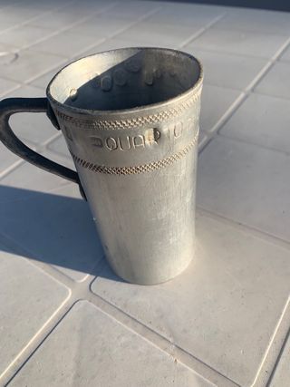 Misurino 1/4 Litro Metallo Vintage