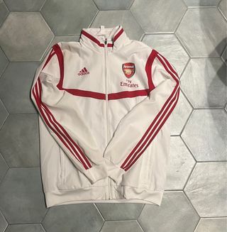 Chaqueta Adidas Arsenal Roja y Blanca