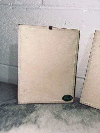 Coppia Antica Cornici Ritratto '900