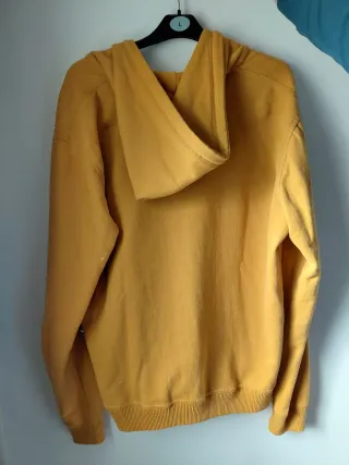 Sudadera Springfield mostaza con capucha