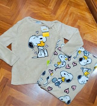 Pijama Snoopy Mujer Talla M Nuevo