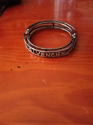 Pulsera Metal Negra y Plateada