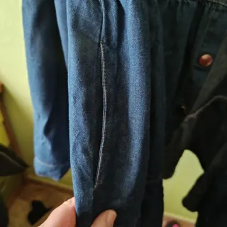 Vestido vaquero con volantes