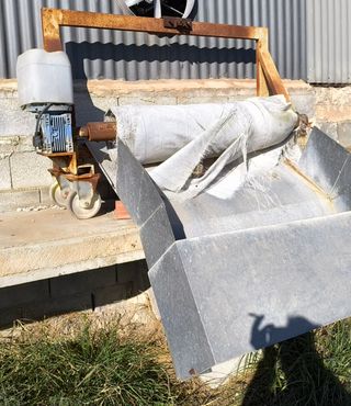 Cinta transportadora con motor