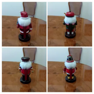 Lote 8 Figuras El Cascanueces de Madera