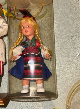 Lotto 4 bambole antiche