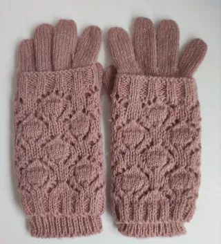 Conjunto gorro, guantes y bufanda niña 4/6 años