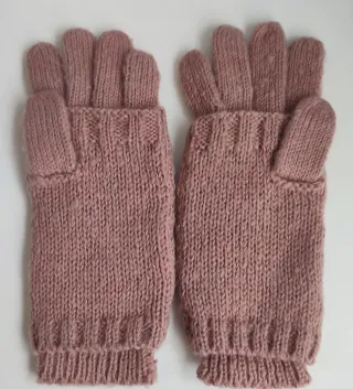 Conjunto gorro, guantes y bufanda niña 4/6 años