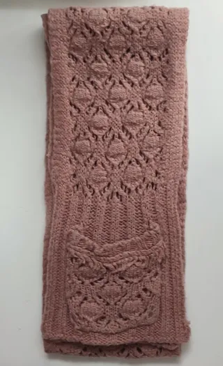 Conjunto gorro, guantes y bufanda niña 4/6 años