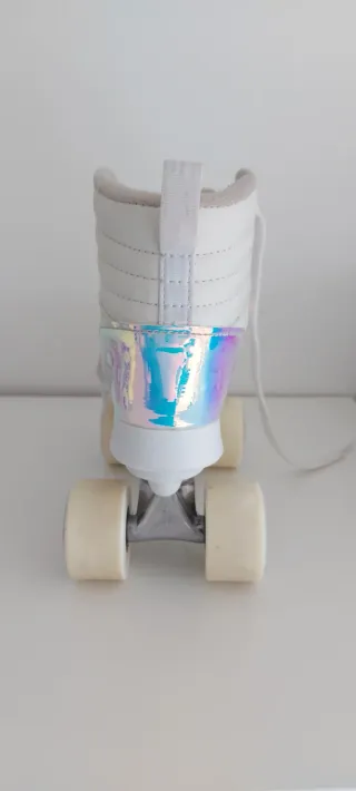 Patines infantiles blancos talla 34