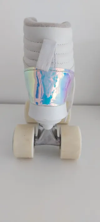 Patines infantiles blancos talla 34