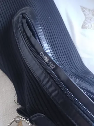 Botas negras altas  con suela track