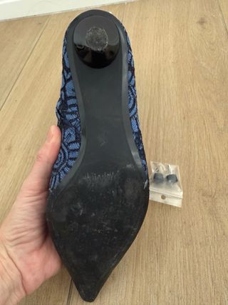 Botines Marini Azul con Bordados