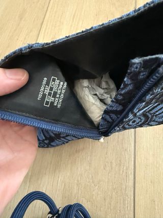 Botines Marini Azul con Bordados