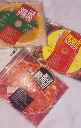 3 CD's SURTIDO IBÉRICO, ELLOS SOLOS y CON PICANTE