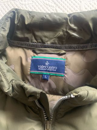 Chaleco acolchado Valecuatro verde oliva