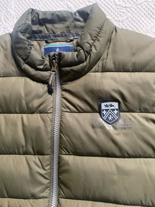 Chaleco acolchado Valecuatro verde oliva