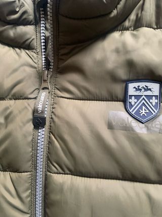 Chaleco acolchado Valecuatro verde oliva