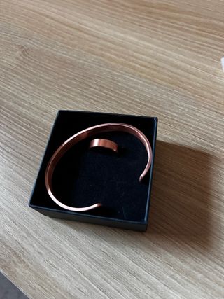 Conjunto Pulsera y Anillo Cobre