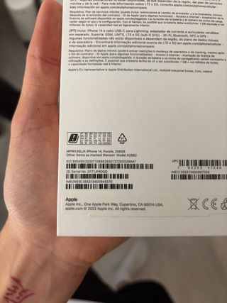 iPhone 14 256GB Viola