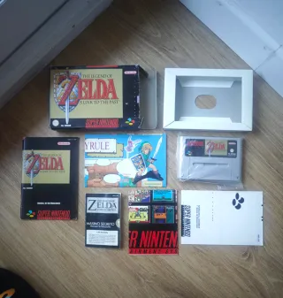 Zelda A Link to the Past Super Nintendo Snes
