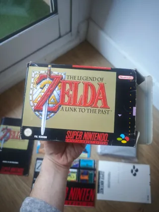 Zelda A Link to the Past Super Nintendo Snes