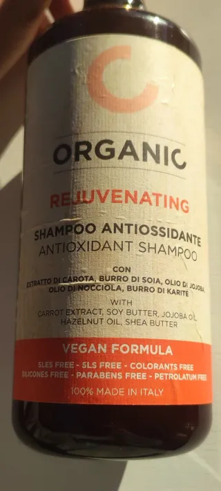 Champú Orgánico Rejuvenecedor Antioxidante