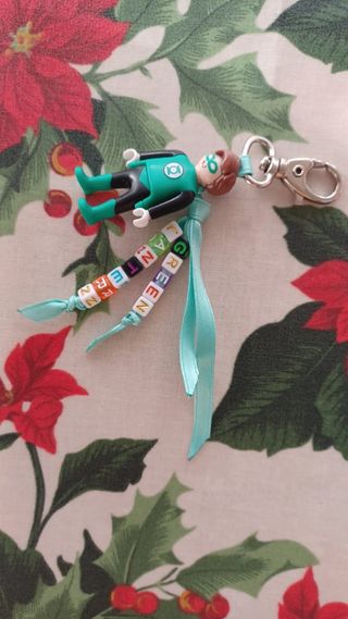 Portachiavi Playmobil Green Lantern con nome