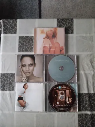 Lote 4 CDs + 1 DVD Jennifer López