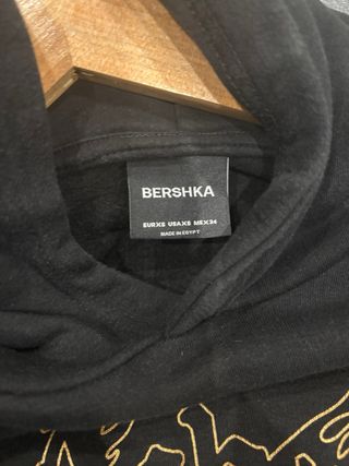 Sudadera Negra con Logo Ashes