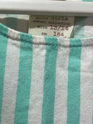 Camiseta Zara Girls Talla 13/14