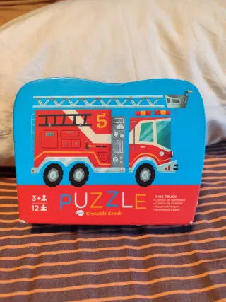 Puzzle Madera Caballo Animales de selva Bomberos