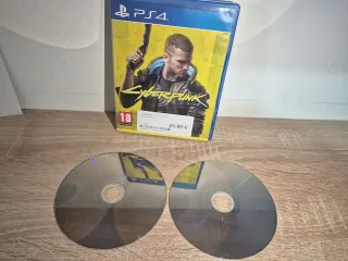 Cyberpunk 2077 y FC 25 PS4/PS5