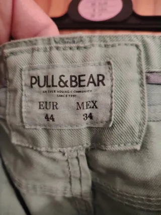 Pantalón vaquero verde