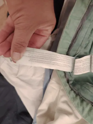 Pantalón vaquero verde