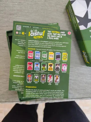 Juego de cartas Lastuf Futbol