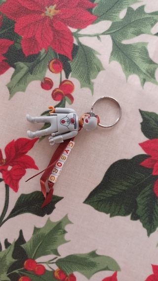 Portachiavi Playmobil Cyborg personalizzato kinder