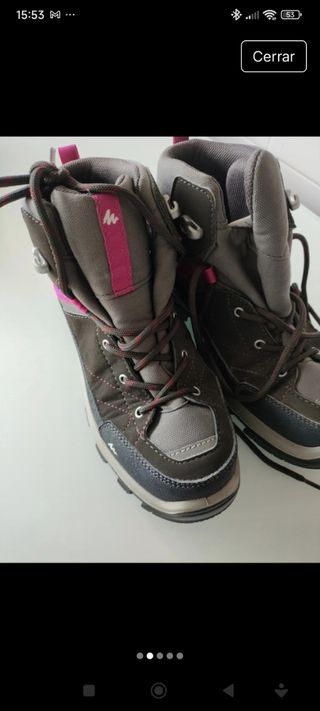 Botas Nieve Niño/ mujer Quechua Talla 32