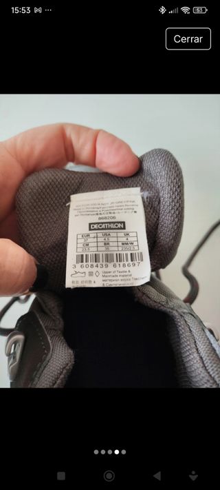 Botas Nieve Niño/ mujer Quechua Talla 32